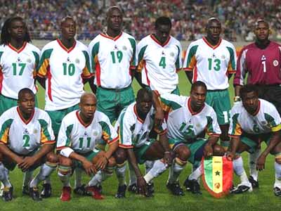 l equipe national  du senegal